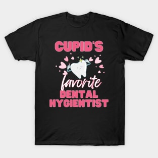 Cupid's Favorite Dental Hygienist T-Shirt